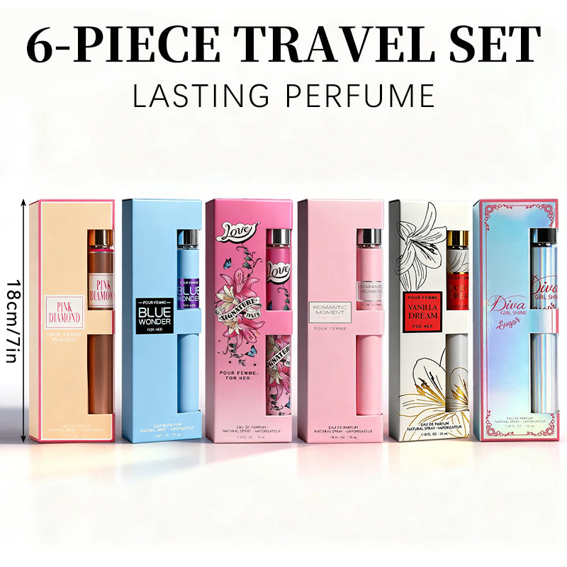 Women’s Six-Piece Travel Scent Set — 6 x 35 ml