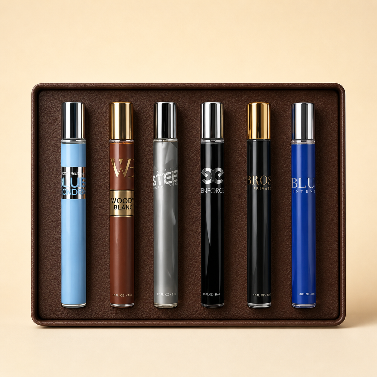 Men’s Classic Six-Piece Travel Scent Set — 6 x 35 ml