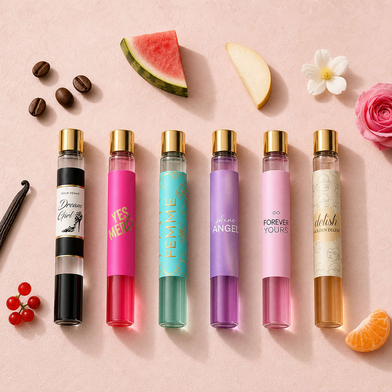 The Six Scent Discovery Set — 6 x 35 ml Eau de Parfum