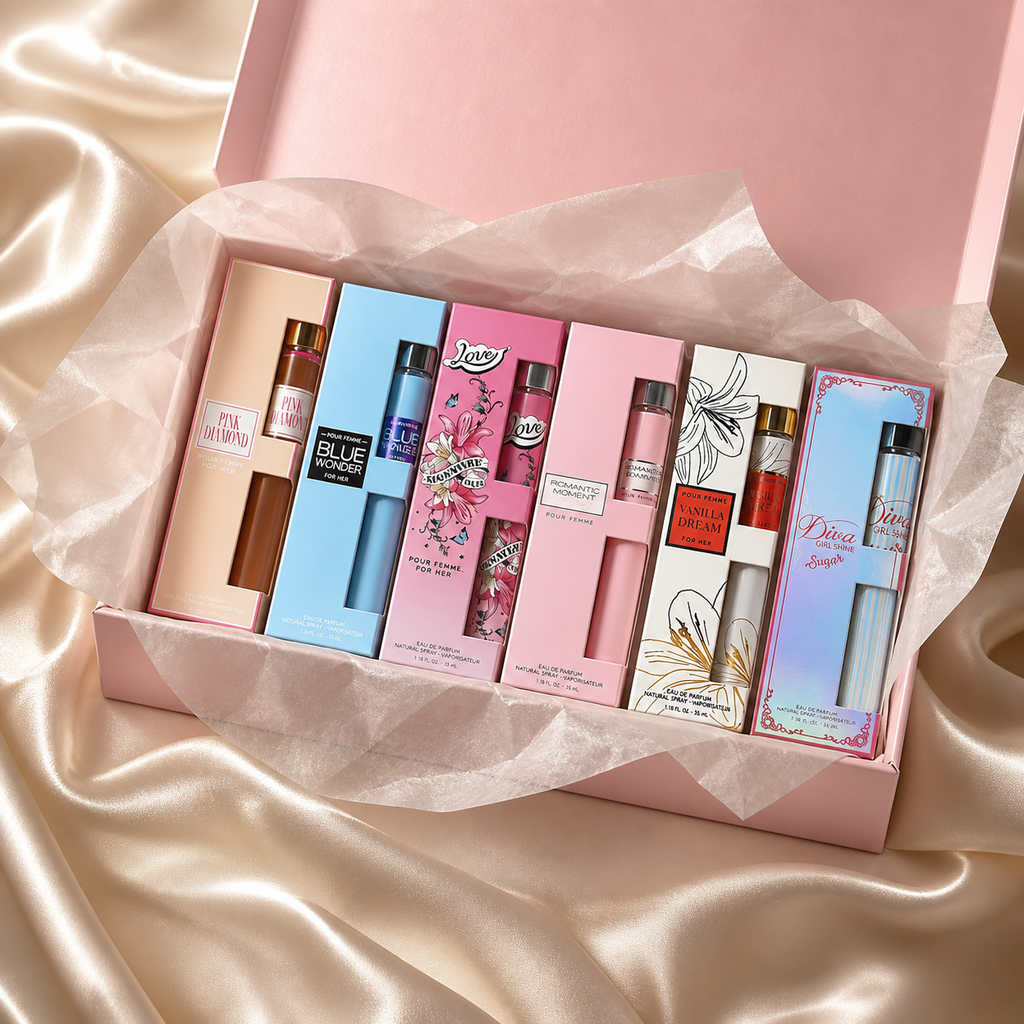 Women’s Six-Piece Travel Scent Set — 6 x 35 ml