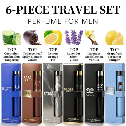 Men’s Classic Six-Piece Travel Scent Set — 6 x 35 ml